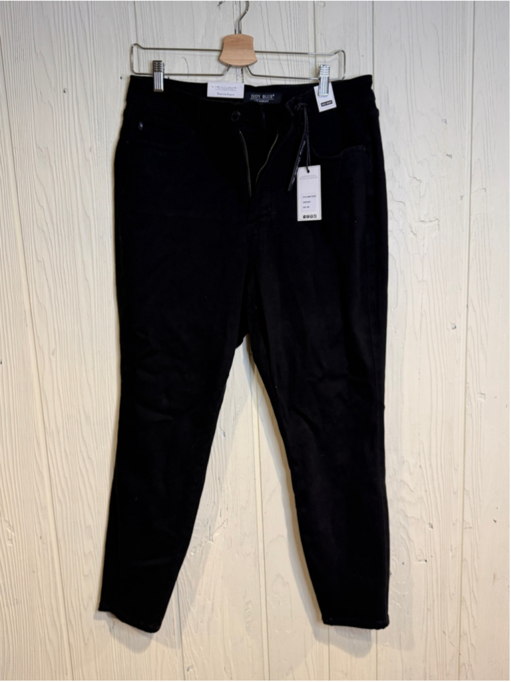 NWT Women's Judy Blue Black Jeans Size 16W